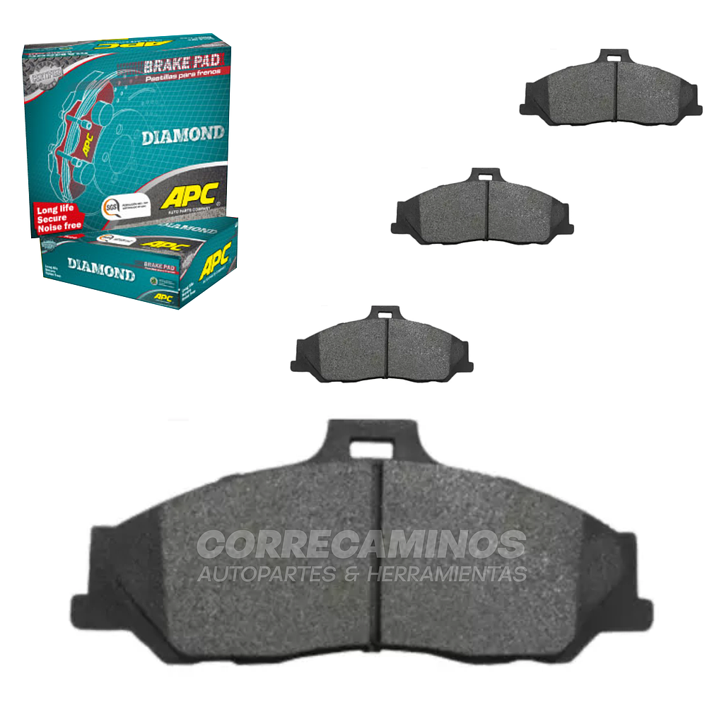 PASTILLAS BT50 B2.6 RANGER NEW 4X2 (APC) 10216