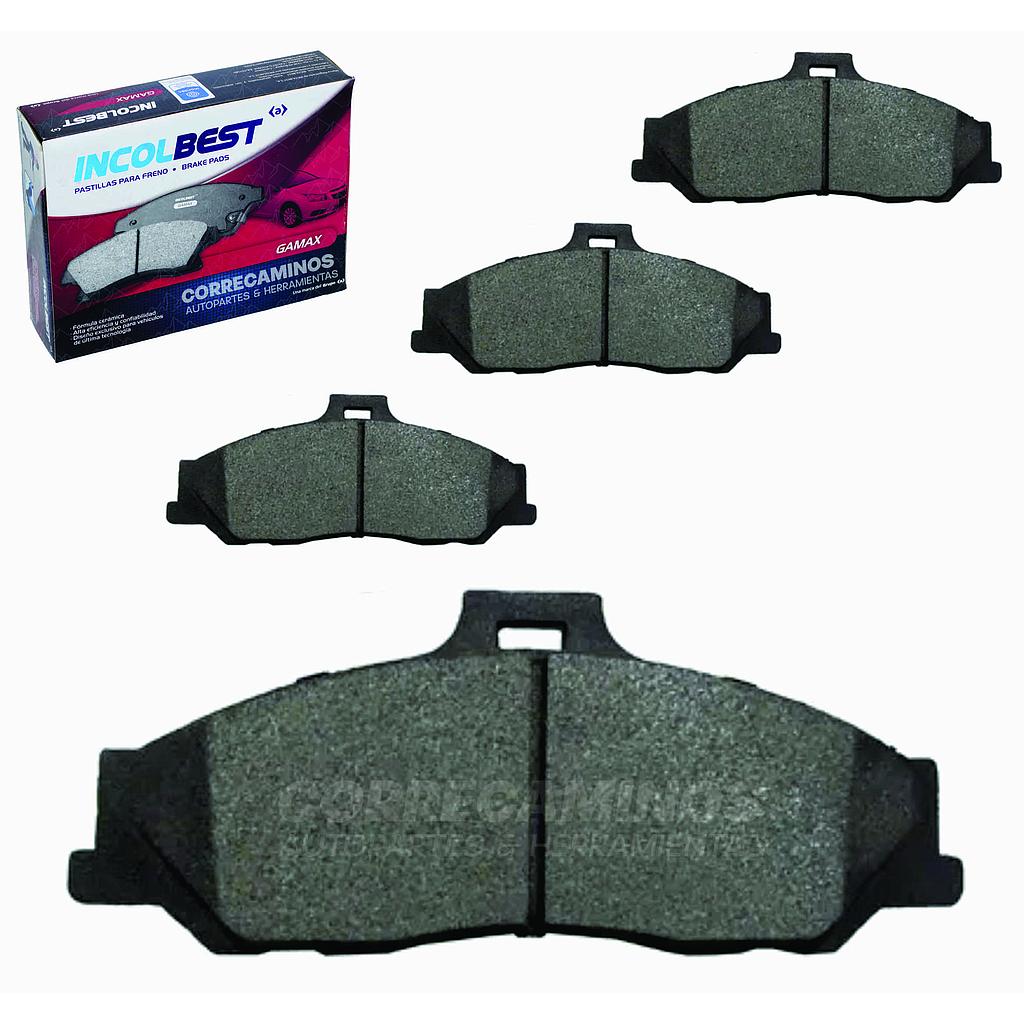 PASTILLAS BT50 4X2 B2.6 RANGER NEW (GAMAX) 10216