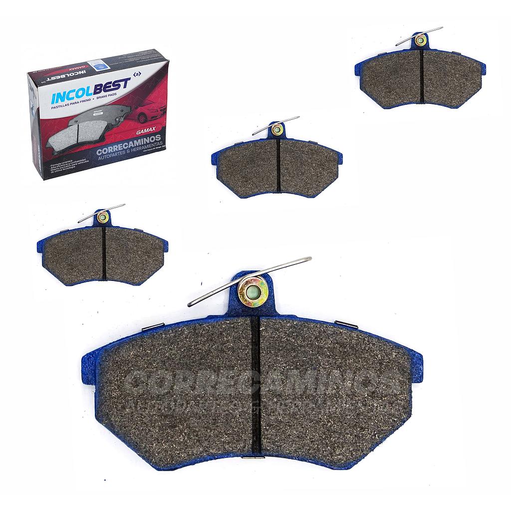 PASTILLAS LAGUNA MEGANE F2 SCENIC DELANTERAS 95-06 (GAMAX) 10224