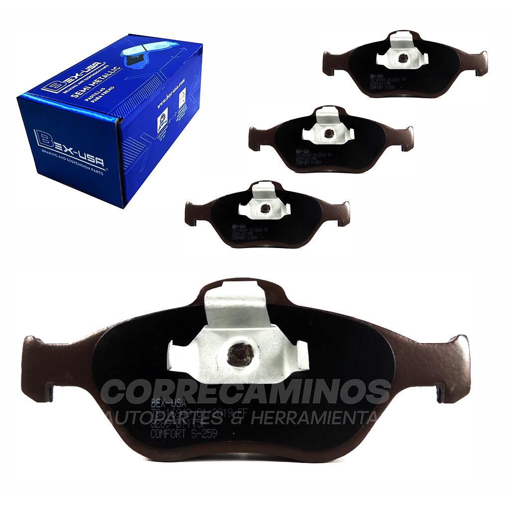 PASTILLAS ECOSPORT 06-10 FIESTA 07> CORVATIN (BEX USA) 10251<