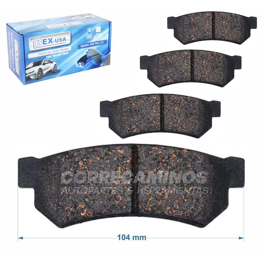PASTILLAS OPTRA TRASERAS 09&gt; (BEX USA) 10265 &lt;