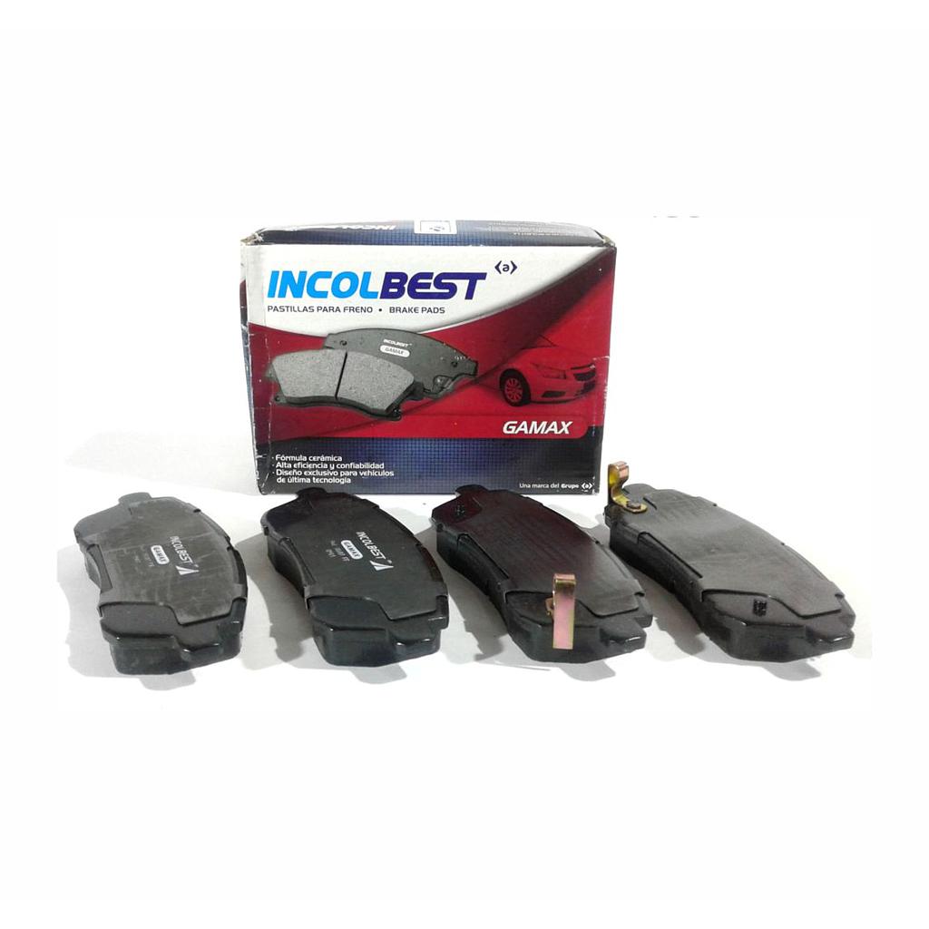 PASTILLAS FIESTA 11&gt; MAZDA 2 ERTIGA  SUZUKY DZIRE BALENO (GAMAX) 10287 &lt;