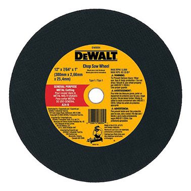 DISCO TRONZADORA 14&quot; (DEWALT) DW44640