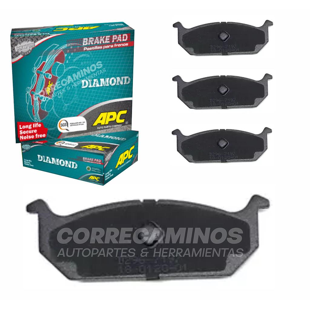 PASTILLAS FRENO CHEVROLET SPRINT (APC) 7197 &lt;