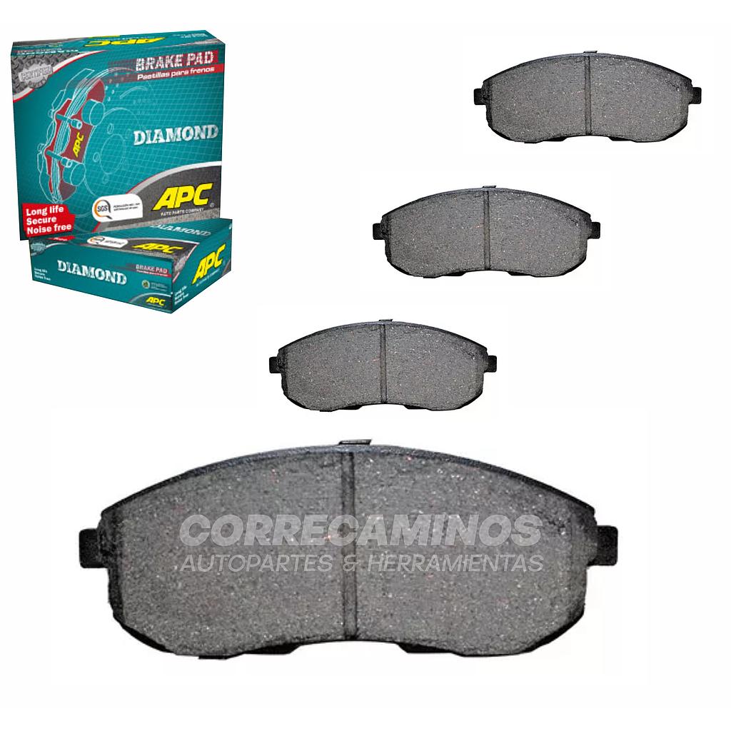 PASTILLAS NISSAN TIIDA MAXIMA SUZUKI SX4 (APC) 7318 &lt;