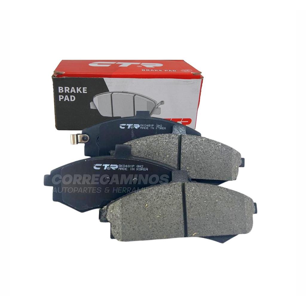 PASTILLAS ELANTRA CERATO 06-09 1.6 02> (CTR CERAMICA) 7843<