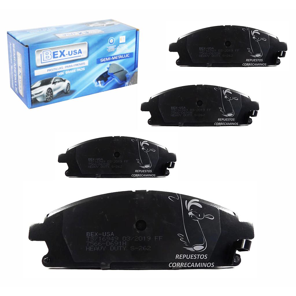PASTILLAS PATHFINDER XTRAIL 96-05 (BEX USA) 7566&lt;