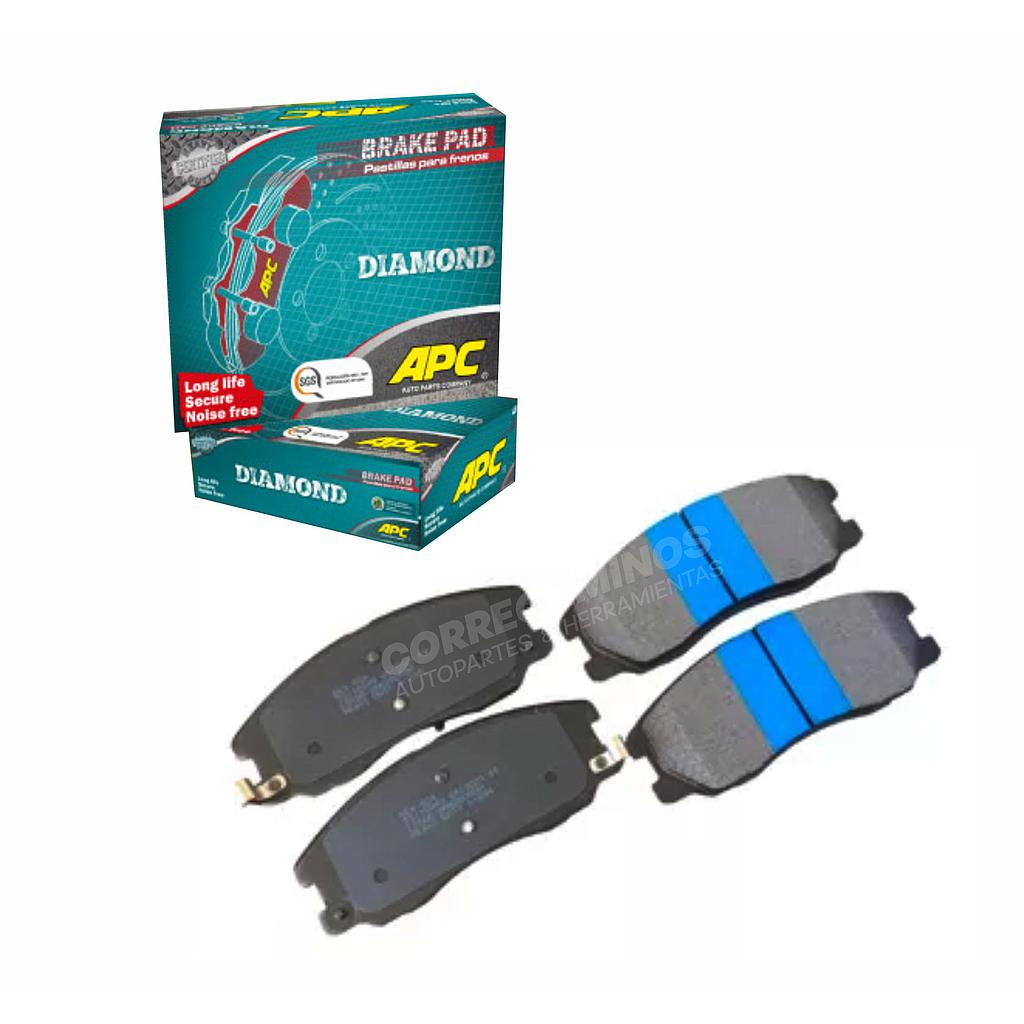 PASTILLAS FRENO CHEVROLET CAPTIVA DELANTERAS (APC) 8381 &lt;