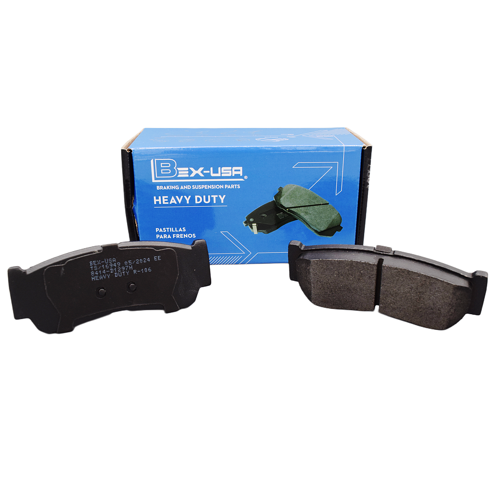 PASTILLAS SANTAFE JAC TRASERA 07-09 (BEX USA) 8414<