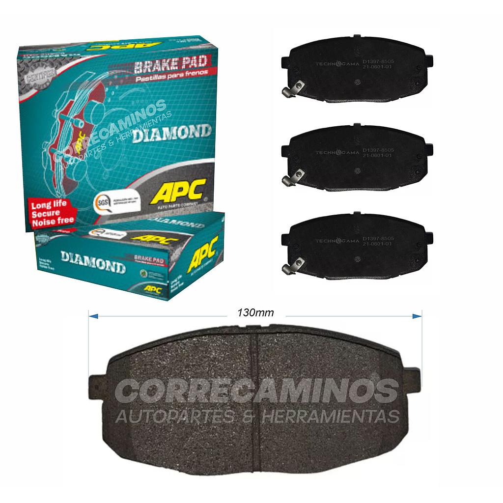 PASTILLAS ELANTRA CERATO SOUL CARENS I30 CRETA DELANTERAS 09-12 8505 &lt;
