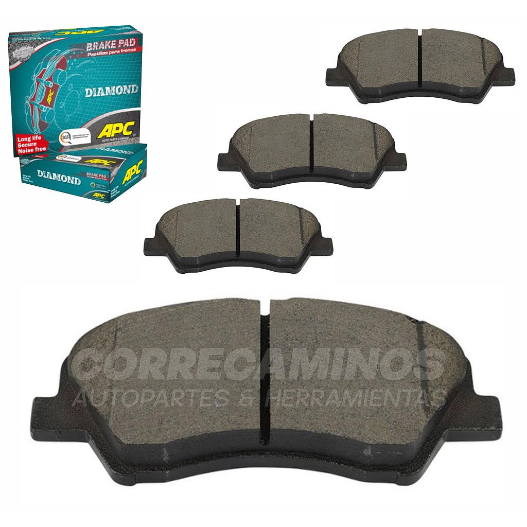 PASTILLAS SOLUTO I25 I35 CERATO VELOSTER DEL TODOS (APC) 8806