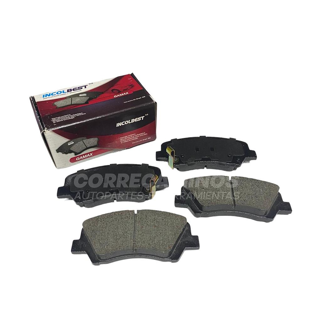 PASTILLAS SOLUTO VELOSTER CERATO 17> I25 I35 DELANTERAS (GAMAX) 8806<