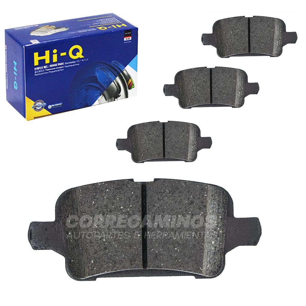 PASTILLAS CRUZE TURBO VOLT EQUINOX TRASERAS (HIQ) 9085 &lt;