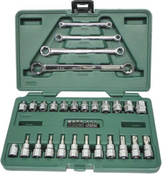 P3-18.2-A2 KIT COPAS PUNTAS LLAVES TORX 35P ST09010SJ