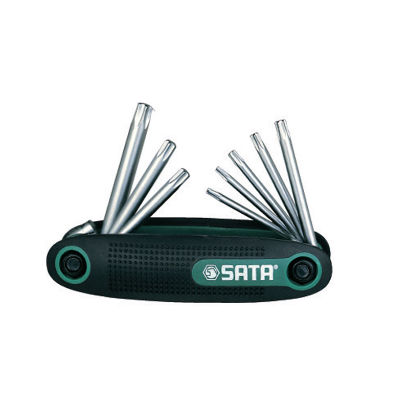 P3-1.4-A4 KIT LLAVES TORX &quot;SEGURIDAD&quot; NAVAJA (SATA) ST09123SJ