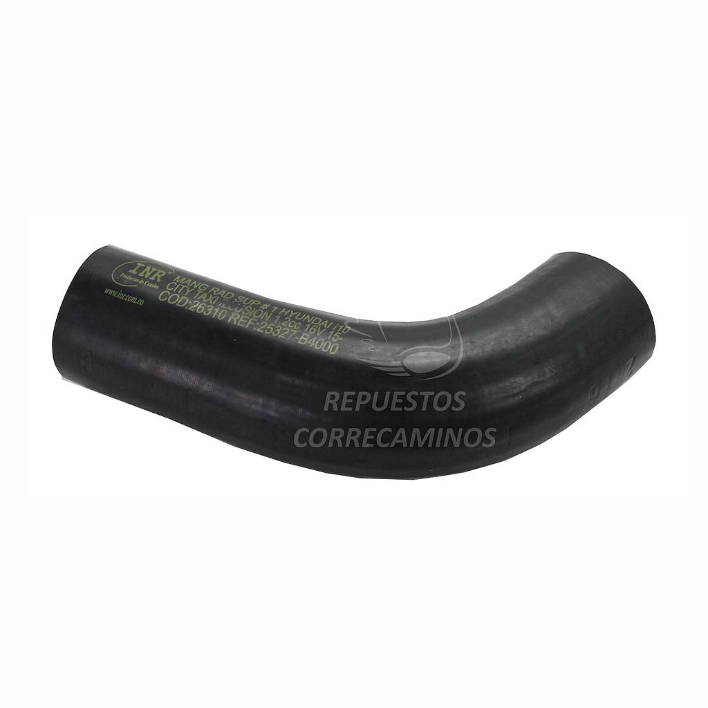 MANGUERA GRAND I10 RADIADOR SUPERIOR CORTA #1 26301&lt;
