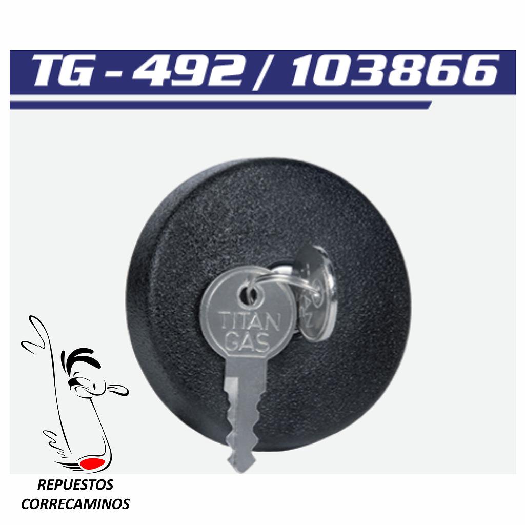 tapa gasolina luv 33mm llave TG-492