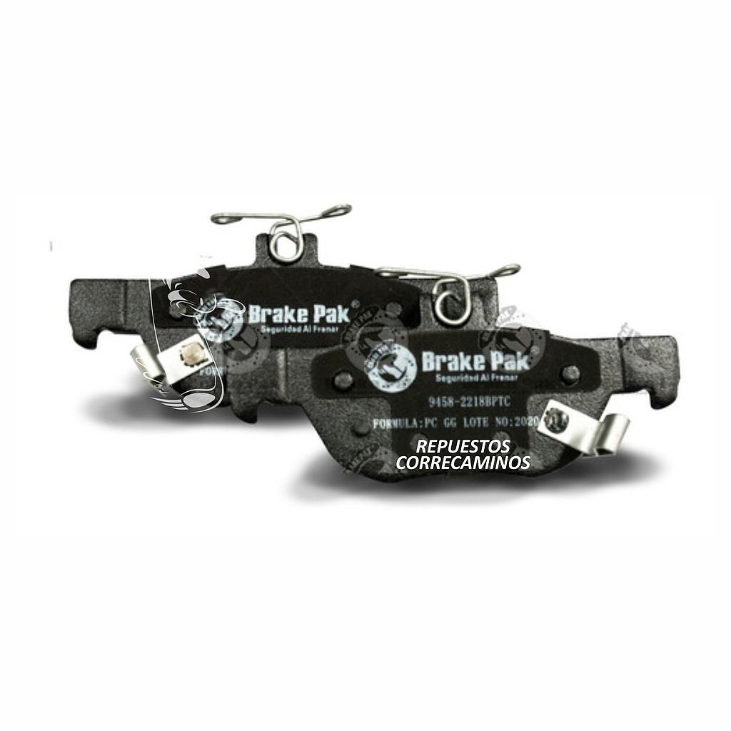 PASTILLAS FRENO MAZDA 3 20&gt; 9458 TRASERO (BRAKE PAK) 9458