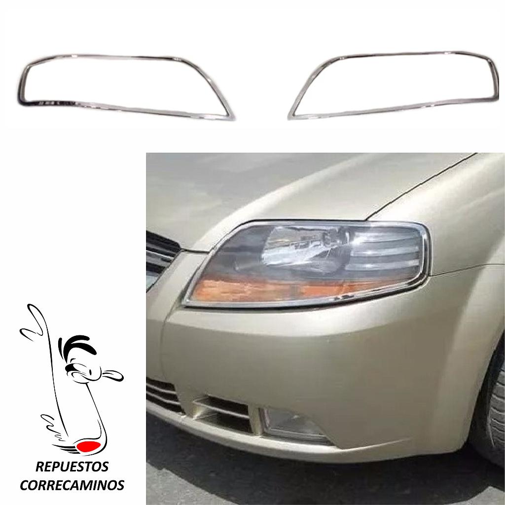 CROMADO AVEO FAROLAS 8409