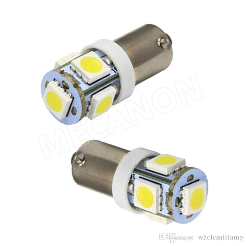 BOMBILLO BA9S 5 LED BLANCO 9758