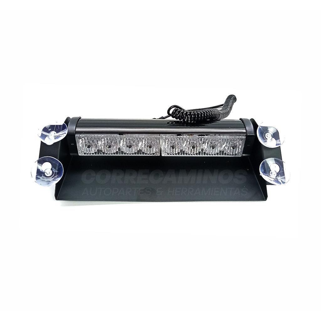 LAMPARA LUZ ESCOLTA DOS ROJO AZUL YW0059