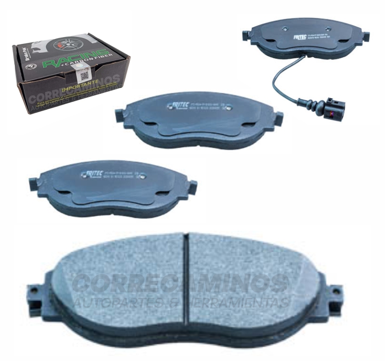 [8849-D1633] PASTILLAS AUDI Q3 S3 SEAT SHARAN VOLKSWAGEN PASSAT CC TIGUAN GOLF CUPRA FORMENTOR (BRAKE PAK) 8849&lt;