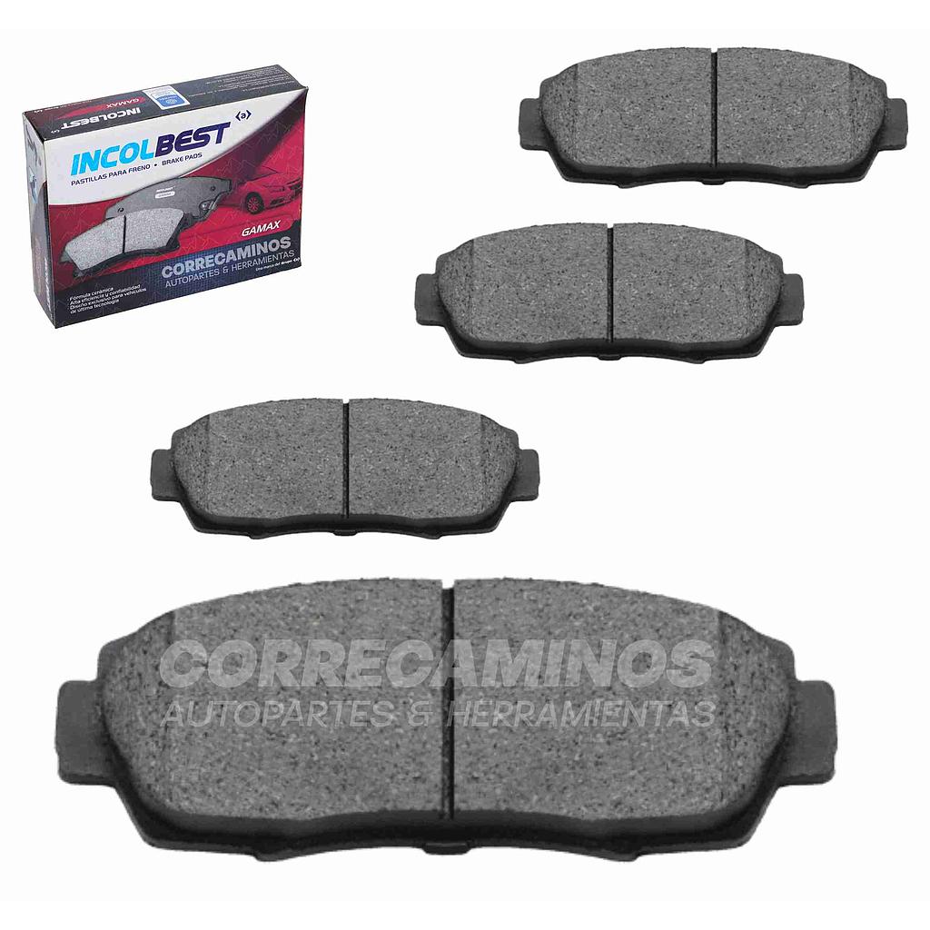 PASTILLAS HONDA CRV GREAT WALL HAVAL H5 H6 DELANTERAS (GAMAX) 7994<