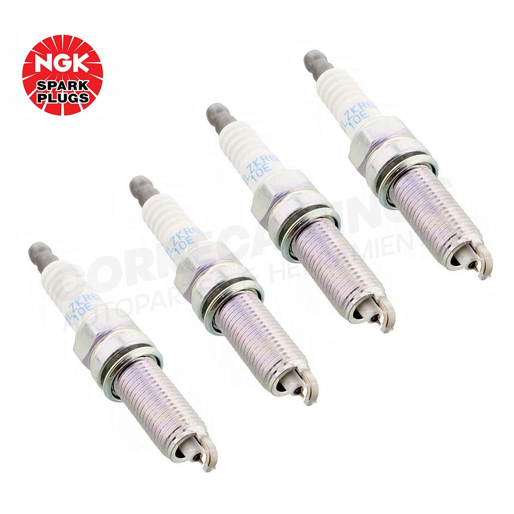 KIT 4 BUJIAS GRAN I10 PICANTO ION &quot;LASER IRIDIUM&quot; silzkr6b