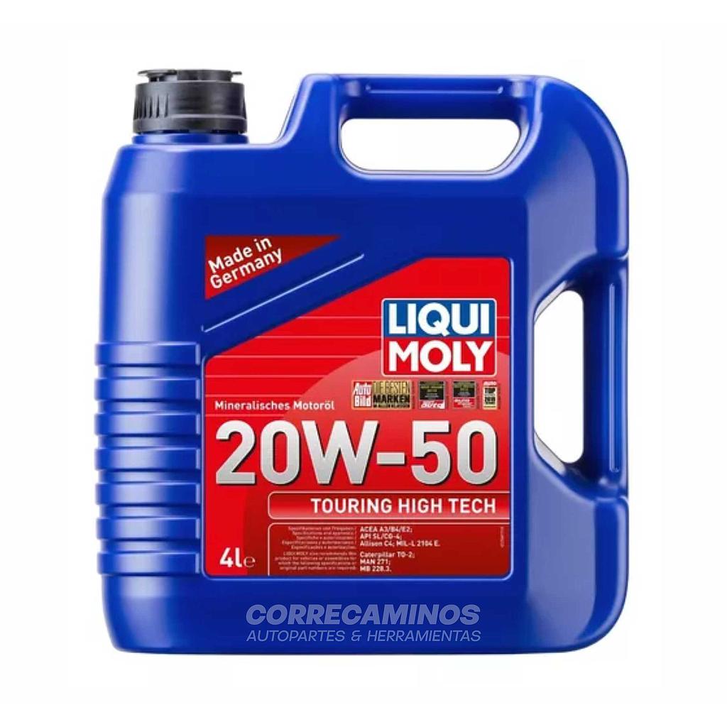 P4-39-C2 ACEITE 20W50 GALON 4L (TOURING HIGH TECH) LIQUI MOLY 2568