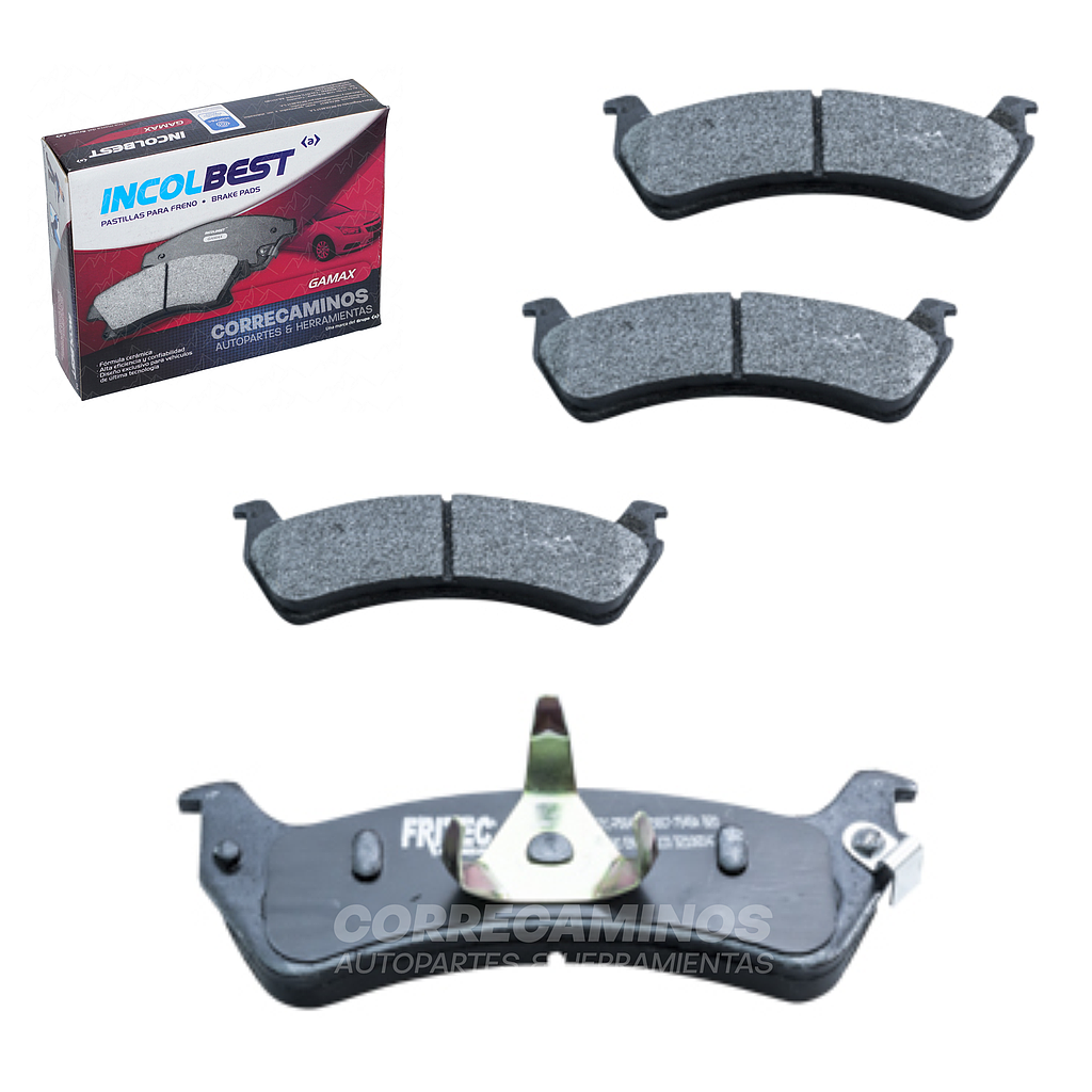 PASTILLAS EXPLORER TRASERAS 95-20 (GAMAX) 7545&lt;