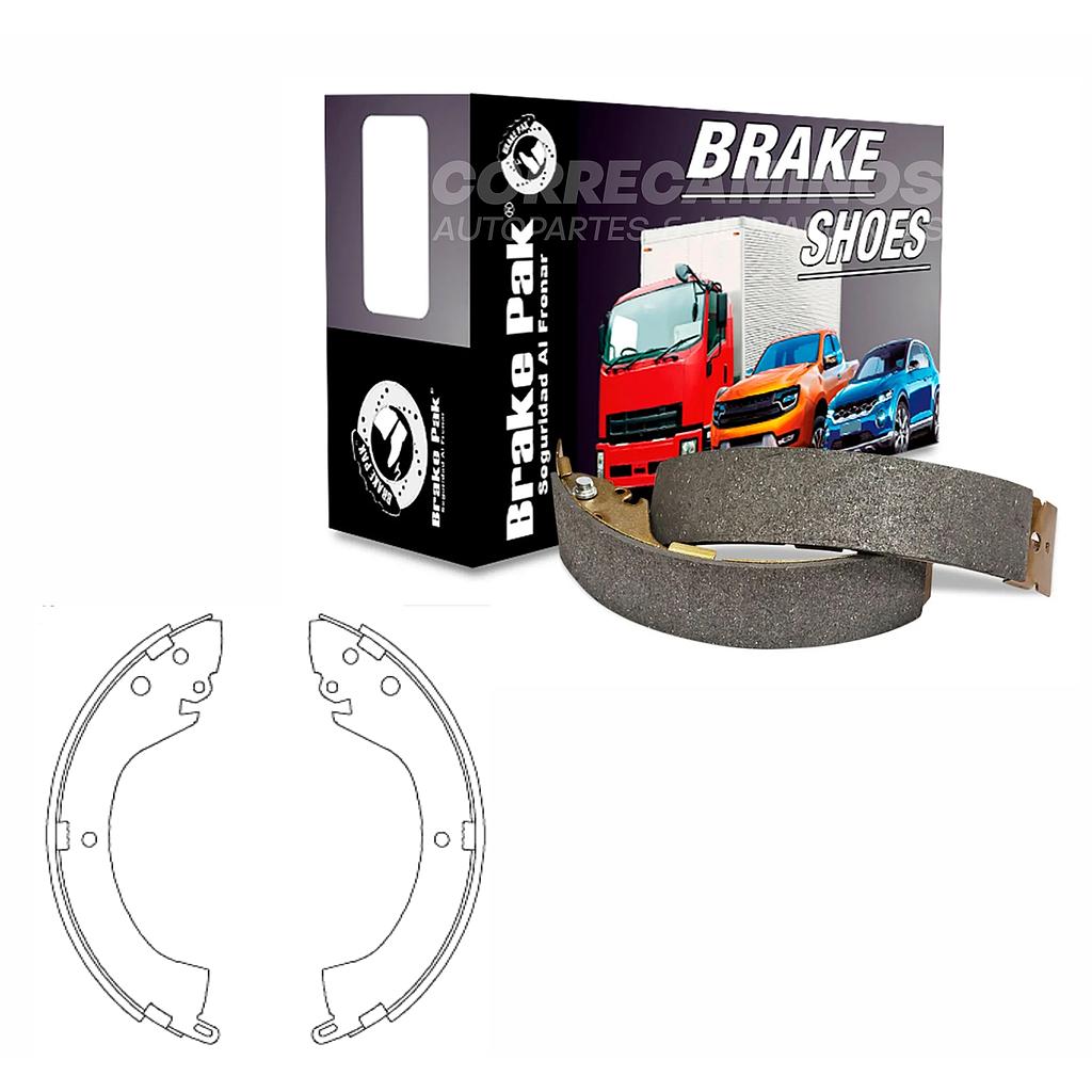 P3-18.1-E6 ZAPATAS DFSK CHANGAN MONTERO V6 BP-6715&lt;