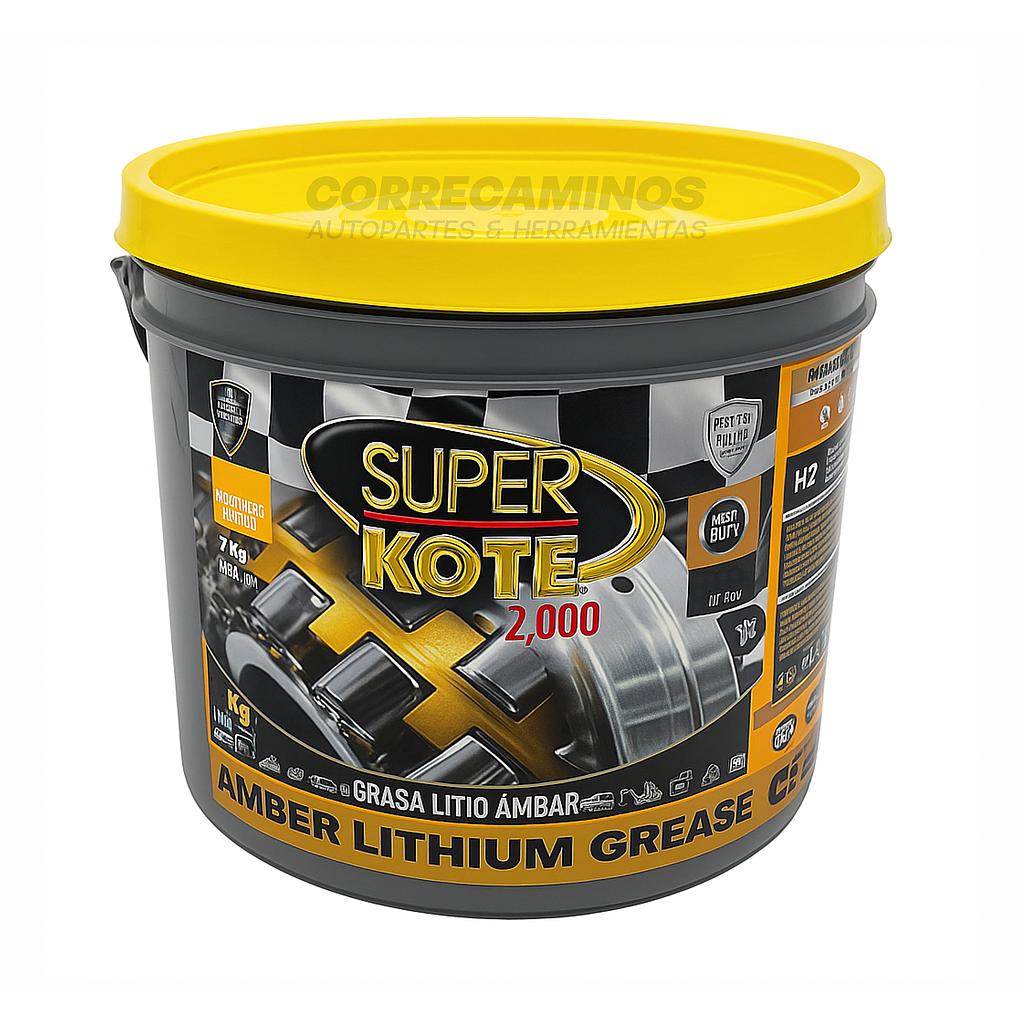 P3-51-A1 GRASA LITIO AMBAR (SUPER KOTE 2.000) 14lb&lt;