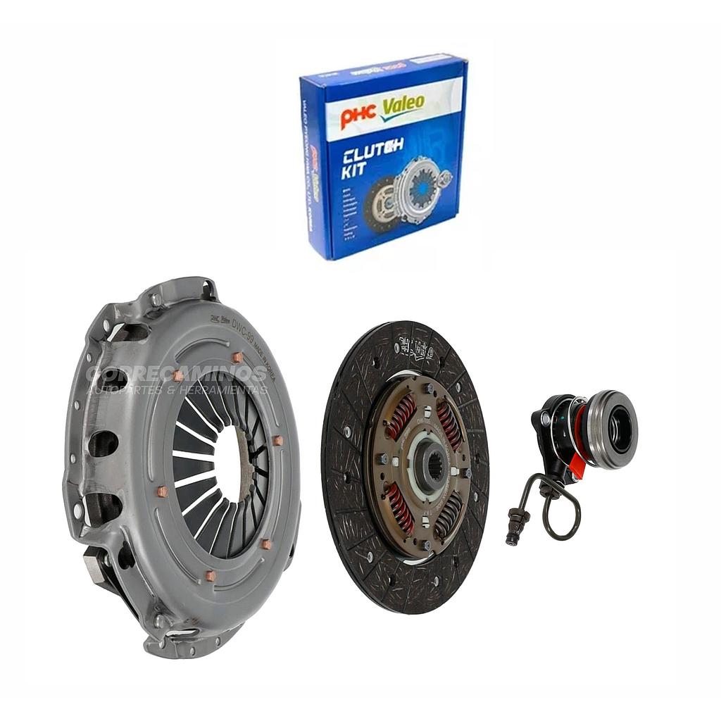 P4-12-B12 KIT EMBRAGUE CHEVROLET JOY ONIX 1.4 (valeo) DWK-094