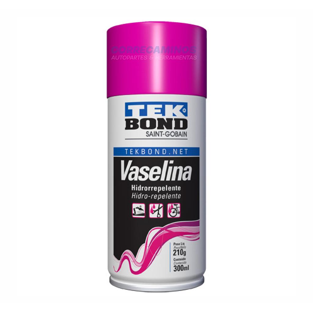 P4-26-B4 VASELINA EN AEROSOL REPELENTE AL AGUA 300ML (TEK BOND) <