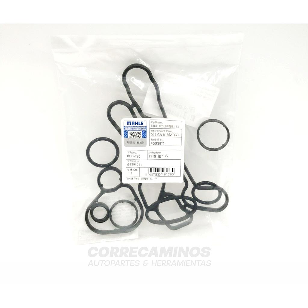 P3-7-O5 EMPAQUE ENFRIADOR ACIETE CRUZE SONIC (MAHLE) FGS038T1&lt;