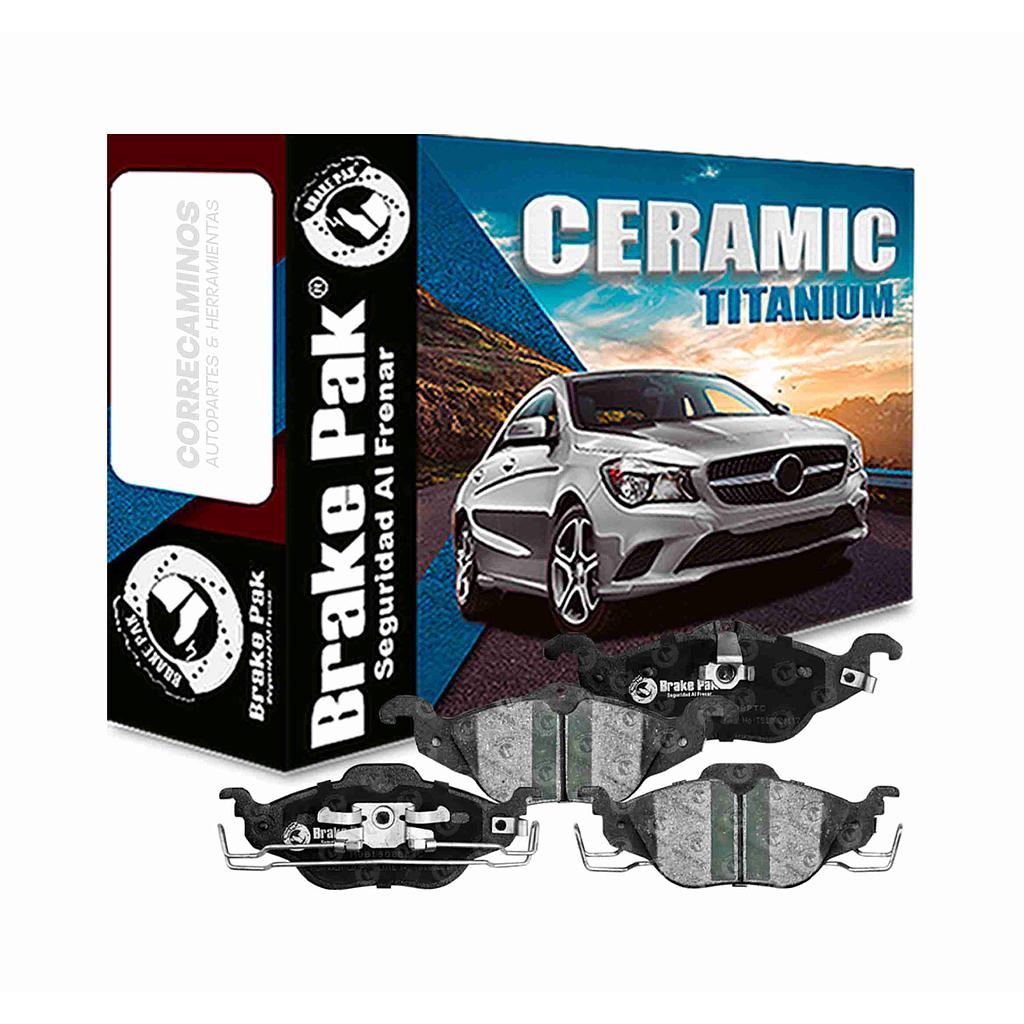 PASTILLAS FRENO CHEVROLET ASTRA DELANTERAS (BRAKE PAK) 10261<