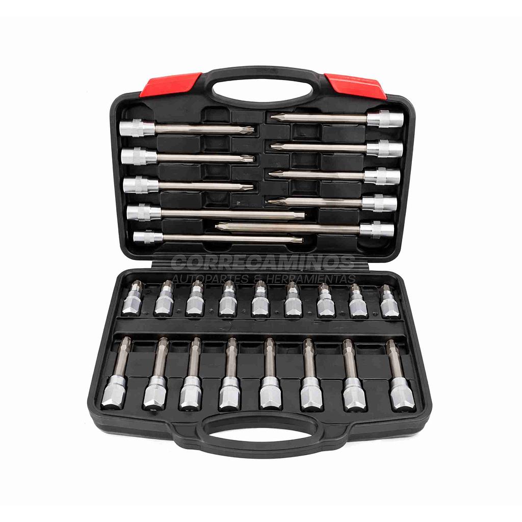# KIT 33 PUNTAS TORX JC-32